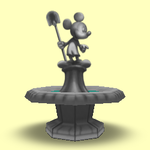 Mickey fountain