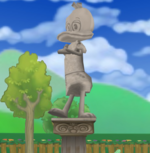 Toon authority statue