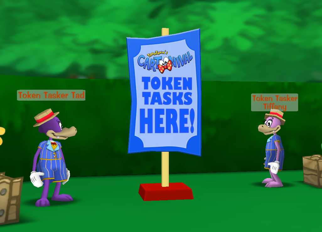 Cartoonival Token Taskers